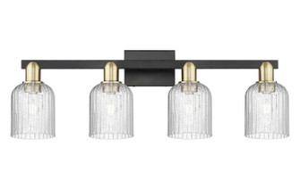 Arcadia Four Light Bath Vanity in Black Antique Brass (405|716-4W-BAB-G559-5SDY)