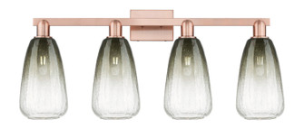 Arcadia Four Light Bath Vanity in Antique Copper (405|716-4W-AC-G480-6SL)