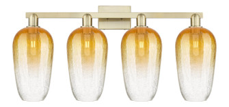 Arcadia Four Light Bath Vanity in Antique Brass (405|716-4W-AB-G484-7AM)