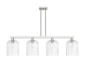 Arcadia Four Light Island Pendant in Brushed Satin Nickel (405|716-4I-SN-G559-8SDY)