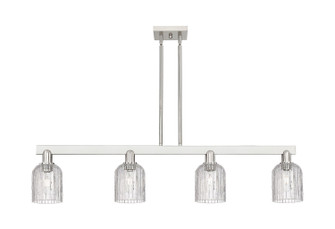 Arcadia Four Light Island Pendant in Brushed Satin Nickel (405|716-4I-SN-G559-5CL)