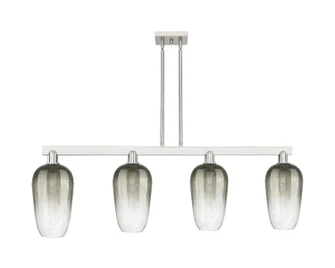 Arcadia Four Light Island Pendant in Brushed Satin Nickel (405|716-4I-SN-G484-7SL)