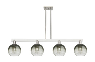 Arcadia Four Light Island Pendant in Brushed Satin Nickel (405|716-4I-SN-G483-8SL)