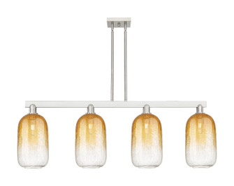 Arcadia Four Light Island Pendant in Brushed Satin Nickel (405|716-4I-SN-G482-7AM)
