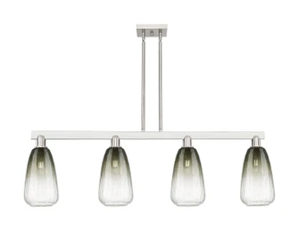 Arcadia Four Light Island Pendant in Brushed Satin Nickel (405|716-4I-SN-G480-6SL)