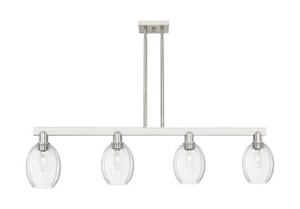 Arcadia Four Light Island Pendant in Brushed Satin Nickel (405|716-4I-SN-G459-6CL)