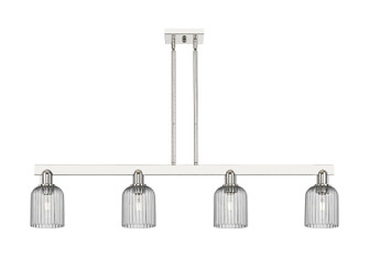 Arcadia Four Light Island Pendant in Polished Nickel (405|716-4I-PN-G559-5SM)