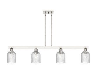 Arcadia Four Light Island Pendant in Polished Nickel (405|716-4I-PN-G559-5SDY)