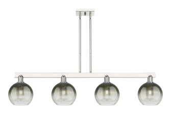 Arcadia Four Light Island Pendant in Polished Nickel (405|716-4I-PN-G483-8SL)