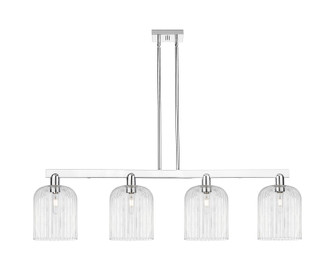 Arcadia Four Light Island Pendant in Polished Chrome (405|716-4I-PC-G559-8CL)