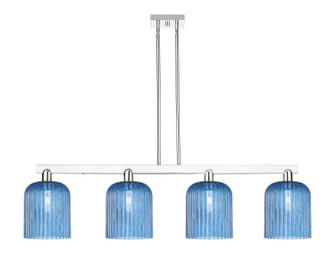 Arcadia Four Light Island Pendant in Polished Chrome (405|716-4I-PC-G559-8BL)