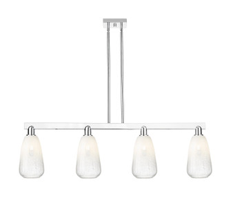 Arcadia Four Light Island Pendant in Polished Chrome (405|716-4I-PC-G480-6OP)