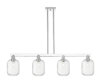 Arcadia Four Light Island Pendant in Polished Chrome (405|716-4I-PC-G460-7CL)