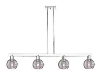 Arcadia Four Light Island Pendant in Polished Chrome (405|716-4I-PC-G1213-6SM)