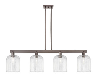 Arcadia Four Light Island Pendant in Oil Rubbed Bronze (405|716-4I-OB-G559-8CL)