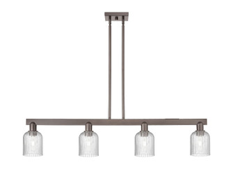 Arcadia Four Light Island Pendant in Oil Rubbed Bronze (405|716-4I-OB-G559-5SDY)