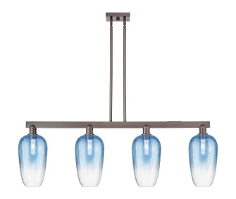 Arcadia Four Light Island Pendant in Oil Rubbed Bronze (405|716-4I-OB-G484-7SB)