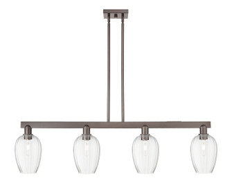 Arcadia Four Light Island Pendant in Oil Rubbed Bronze (405|716-4I-OB-G457-6CL)