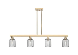 Arcadia Four Light Island Pendant in Champagne Bronze (405|716-4I-CB-G559-5SM)