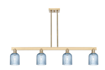 Arcadia Four Light Island Pendant in Champagne Bronze (405|716-4I-CB-G559-5BL)
