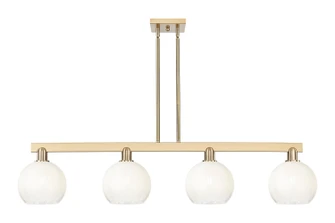 Arcadia Four Light Island Pendant in Champagne Bronze (405|716-4I-CB-G483-8OP)