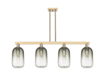 Arcadia Four Light Island Pendant in Champagne Bronze (405|716-4I-CB-G482-7SL)