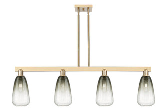 Arcadia Four Light Island Pendant in Champagne Bronze (405|716-4I-CB-G480-6SL)