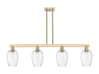 Arcadia Four Light Island Pendant in Champagne Bronze (405|716-4I-CB-G457-6CL)