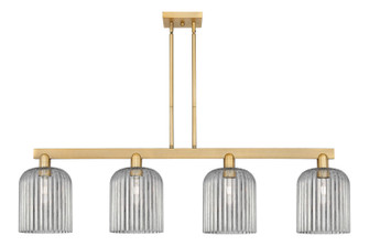 Arcadia Four Light Island Pendant in Brushed Brass (405|716-4I-BB-G559-8SM)
