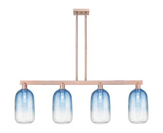 Arcadia Four Light Island Pendant in Antique Copper (405|716-4I-AC-G482-7SB)