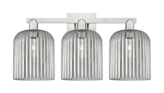 Arcadia Three Light Bath Vanity in Brushed Satin Nickel (405|716-3W-SN-G559-8SM)