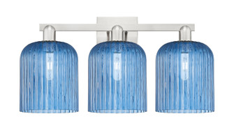 Arcadia Three Light Bath Vanity in Brushed Satin Nickel (405|716-3W-SN-G559-8BL)