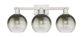 Arcadia Three Light Bath Vanity in Brushed Satin Nickel (405|716-3W-SN-G483-8SL)