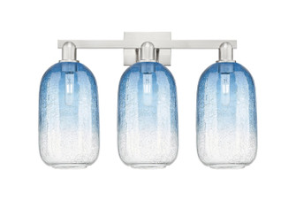 Arcadia Three Light Bath Vanity in Brushed Satin Nickel (405|716-3W-SN-G482-7SB)