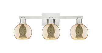Arcadia Three Light Bath Vanity in Brushed Satin Nickel (405|716-3W-SN-G128-6)