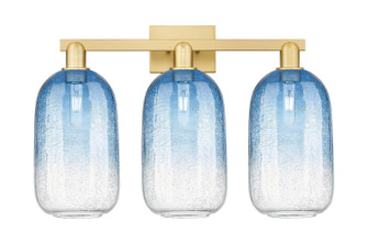 Arcadia Three Light Bath Vanity in Satin Gold (405|716-3W-SG-G482-7SB)