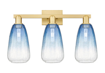 Arcadia Three Light Bath Vanity in Satin Gold (405|716-3W-SG-G480-6SB)