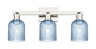 Arcadia Three Light Bath Vanity in Polished Nickel (405|716-3W-PN-G559-5BL)