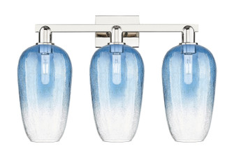 Arcadia Three Light Bath Vanity in Polished Nickel (405|716-3W-PN-G484-7SB)