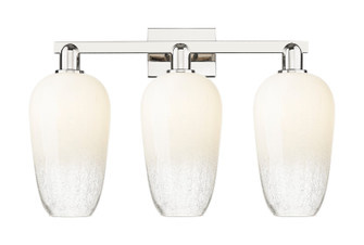 Arcadia Three Light Bath Vanity in Polished Nickel (405|716-3W-PN-G484-7OP)