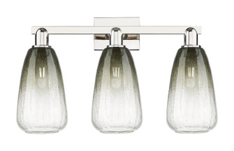 Arcadia Three Light Bath Vanity in Polished Nickel (405|716-3W-PN-G480-6SL)