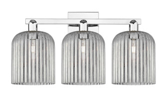 Arcadia Three Light Bath Vanity in Polished Chrome (405|716-3W-PC-G559-8SM)