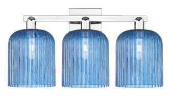 Arcadia Three Light Bath Vanity in Polished Chrome (405|716-3W-PC-G559-8BL)