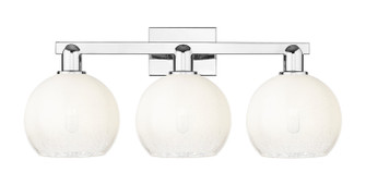 Arcadia Three Light Bath Vanity in Polished Chrome (405|716-3W-PC-G483-8OP)