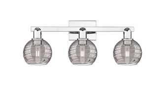 Arcadia Three Light Bath Vanity in Polished Chrome (405|716-3W-PC-G1213-6SM)
