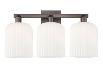 Arcadia Three Light Bath Vanity in Oil Rubbed Bronze (405|716-3W-OB-G559-8GWH)