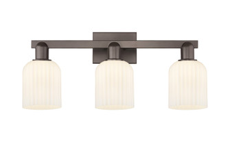Arcadia Three Light Bath Vanity in Oil Rubbed Bronze (405|716-3W-OB-G559-5GWH)