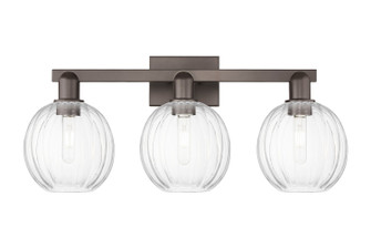 Arcadia Three Light Bath Vanity in Oil Rubbed Bronze (405|716-3W-OB-G458-7CL)