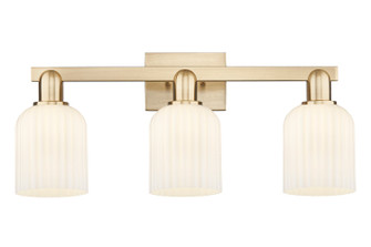Arcadia Three Light Bath Vanity in Champagne Bronze (405|716-3W-CB-G559-5GWH)