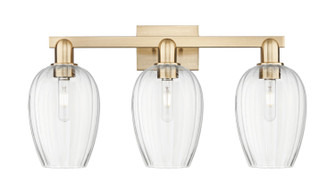 Arcadia Three Light Bath Vanity in Champagne Bronze (405|716-3W-CB-G457-6CL)